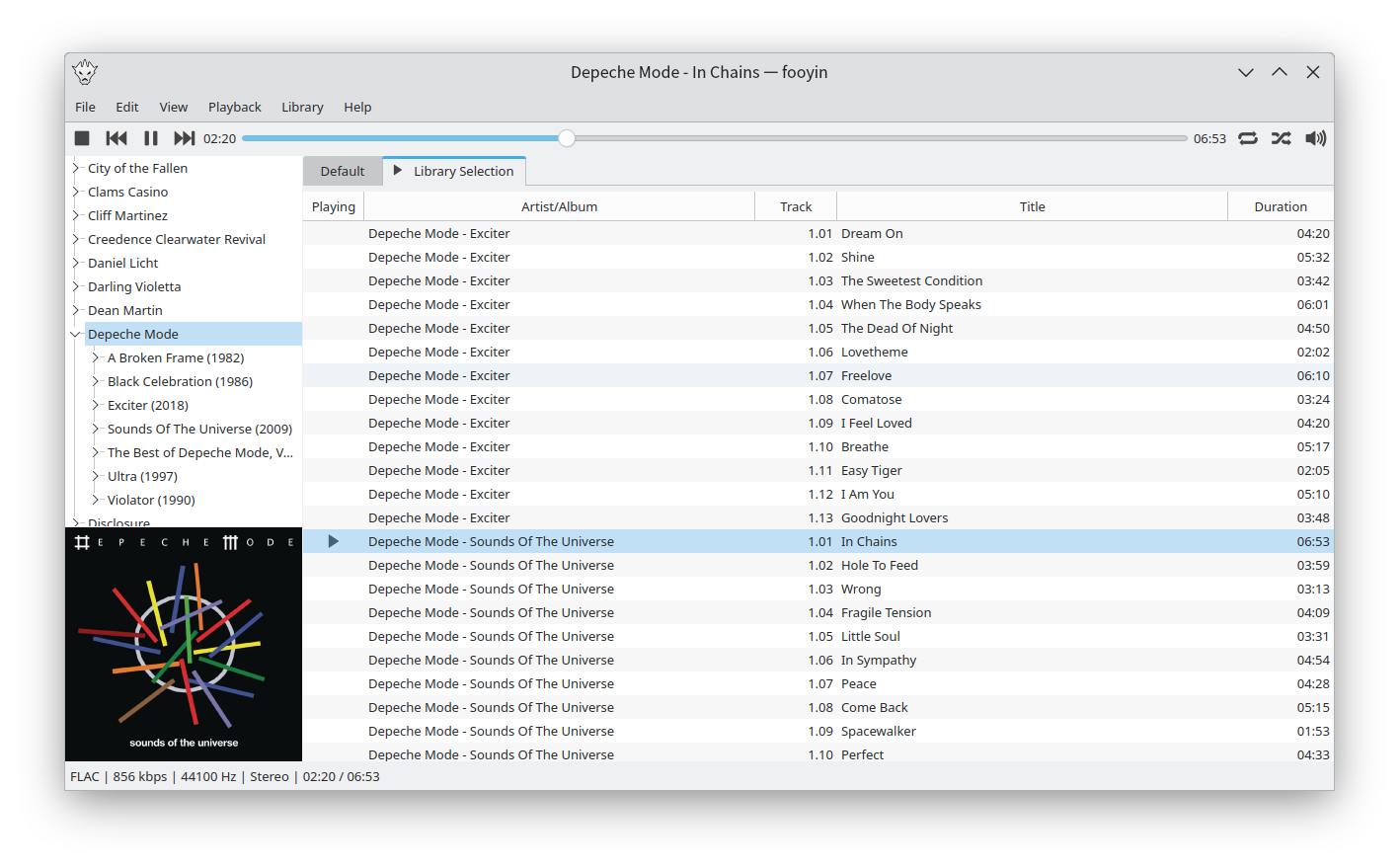 开源免费音乐播放器 fooyin v0.10.3 中文版